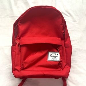 Hershel classic red backpack